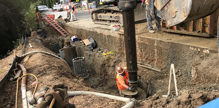Bridge Abutment and Infrastructure Drilling California